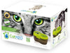 H2O drinking fountain for cat (2 liters) black and green