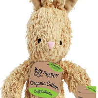 Spunky Pup® Organic Cotton Bunny Dog Toy