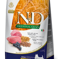 Farmina  Lamb & Blueberry  Ancestral Grain Adult Mini Dry Dog Food