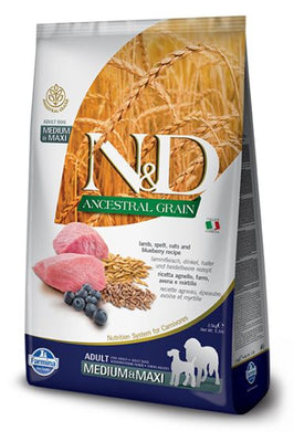 Farmina  Ancestral Grain Lamb Medium & Maxi  Adult Dry Dog Foods