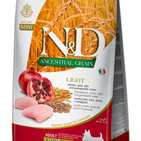 Farmina Ancestral Grain Light Chicken & Pomegranate Mini Dry Dog Foods 2.5 kg