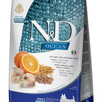 Farmina Ancestral Grain Ocean Cod & Orange  Adult Dry Dog Foods