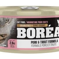 Boréal Pork & Trout Canned Cat Food