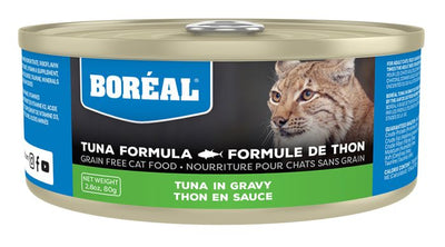 Boreal Tuna in Gravy Canned Cat Food SALE 50% OFF