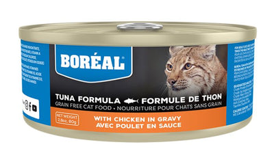 Boreal Tuna Red Meat In Gravy With Chicken Cat SALE