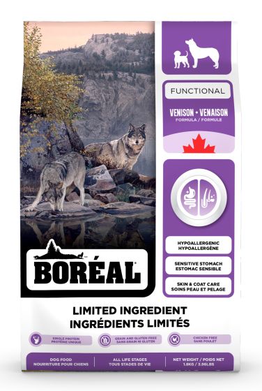 Boreal Functional Limited Ingredients All Breeds Venison Dog