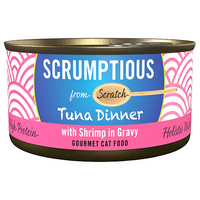 SCRUMPTIOUS FROM SCRATCH Red Meat Tuna & Shrimp Cat food 79g