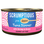 SCRUMPTIOUS FROM SCRATCH Red Meat Tuna & Shrimp Cat food 79g