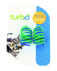 Turbo Plastic Coil Cat Toy, Multi-Colour, 4 Pack