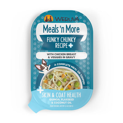 Weruva Meals 'n More  Funky Chunky Recipe Plus with Chicken Breast & Veggies in Gravy