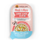 Weruva Meals 'n More  Jammin' Salmon Recipe Plus with Chicken Breast & Salmon in Pumpkin Soup