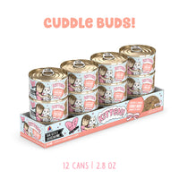 BFF Kitten!  Chicken & Salmon Cuddle Buds! 2.8 oz