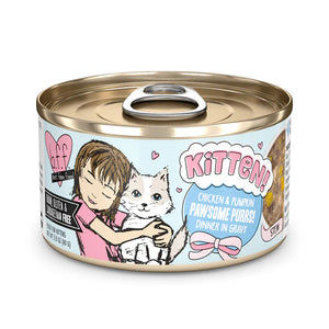 BFF Kitten!  Chicken & Pumpkin Pawsome Purrs! 2.8 oz