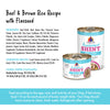 Weruva Awesome Functions  Awesome Shiny Beef & Brown Rice Recipe with Flaxseed In Broth (NEW)