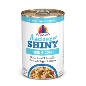 Weruva Awesome Functions  Awesome Shiny Chicken Breast & Brown Rice Recipe with Veggies & Flaxseed In Broth (NEW)