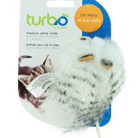 Turbo Random Fun Cat Toys, Hairy Monster, Cat 6.25" (NEW)