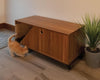 4 Cats & Dogs Jessie Jr. Pet Cabinet - Walnut (NEW) SALE