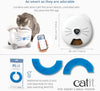 Catit PIXI Smart 6-Meal Feeder with Stainless Steel Tray (NEW) SALE