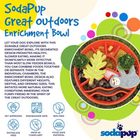 SodaPup Great Outdoors eBowl Green