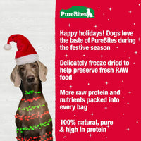 PureBites® HOLIDAY Turkey & Sweet Potato Freeze-Dried Dog Treat 71 gm