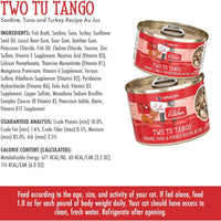 Weruva Cats in the Kitchen Two Tu Tango