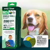 Poop Bags Single Bulk Roll - Unscented 92% Plant Materials