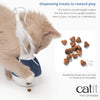 Catit PIXI Spinner Electronic Cat Toy - White & Blue