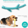 Zeus Duo Stick - Chicken Scent - Turquoise - 23 cm (9 in)