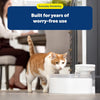 PetSafe Outlast Pumpless Cat Water Fountain, 90 oz, Indoor Water Dispenser for Cats and Small Dogs,
