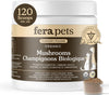 Fera Pets Organic Mushrooms Immune Support for Dogs & Cats, Powder 120 Servings