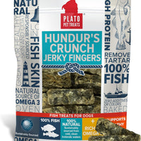 Plato Pet Treats Hundur's Crunch Jerky Fingers