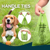 Poop Bags - Handle Tie Bags - Unscented 38% Plant Materials