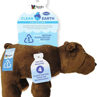 Spunky Pup® Clean Earth Plush Bear Small Dog Toy