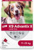 Bayer K9 Advantix II large dog (11-25 kg)