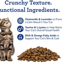 Cat Calming Health Crunchy Treats with Salmon and Cheese 2.5 oz