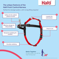 Company of Animals® Halti® Harness Black/Red Large