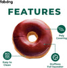 FABDOG Kuddly Kanine Donut Toy