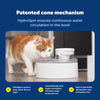 PetSafe Outlast Pumpless Cat Water Fountain, 90 oz, Indoor Water Dispenser for Cats and Small Dogs,