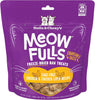 Stella & Chewy's® Meowfulls™ Cage-Free Chicken & Chicken Liver Recipe Freeze-Dried Raw Cat Treats 1.5oz