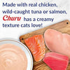 Inaba Cat Churu Purees Variety 40 Pack Salmon, Salmon with Chicken, Salmon with Tuna and Salmon with Scallop