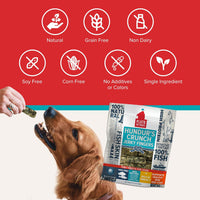 Plato Pet Treats Hundur's Crunch Jerky Fingers