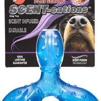 Spot® Scent-Sations Bacon Flavored Tri 6" Dog Toy