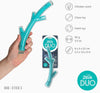 Zeus Duo Stick - Chicken Scent - Turquoise - 23 cm (9 in)