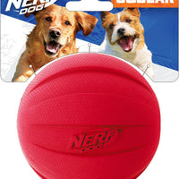 Nerf Dog Squeak Rubbber Ball Dog Toy, Medium/Large, Red SALE