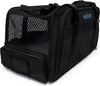 Sherpa™ Expandable Travel Pet Carrier, Airline Approved, Foldable, Black Medium