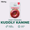 FABDOG Kuddly Kanine Donut Toy