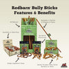 Redbarn Bully Stick Dog 12in