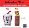 KFC Chicken Wrap Plush Dog Toy 11"