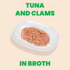 Almo Nature HQS Natural Cat Food - Tuna And Clams In Broth 70g