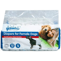 PAWISE Disposable Diapers 12pk